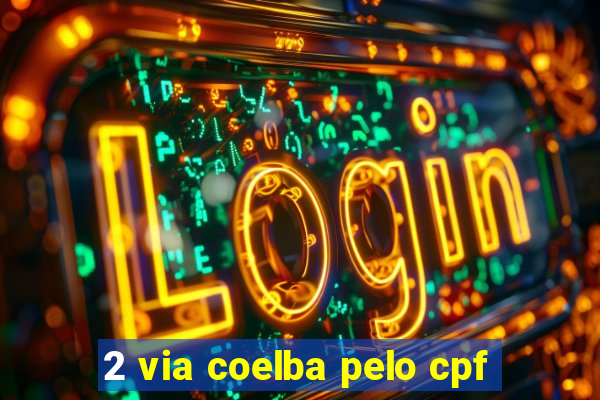 2 via coelba pelo cpf